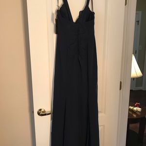 Vera Wang WHITE David’s Bridal bridesmaid dress